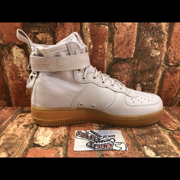 NEW Nike SF AF1 Air Force 1 Leather Boots Womens - Picture 6 of 7